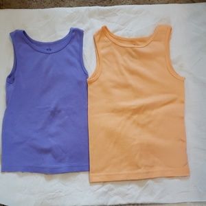 Gurls Fruit if the Loom tank tops